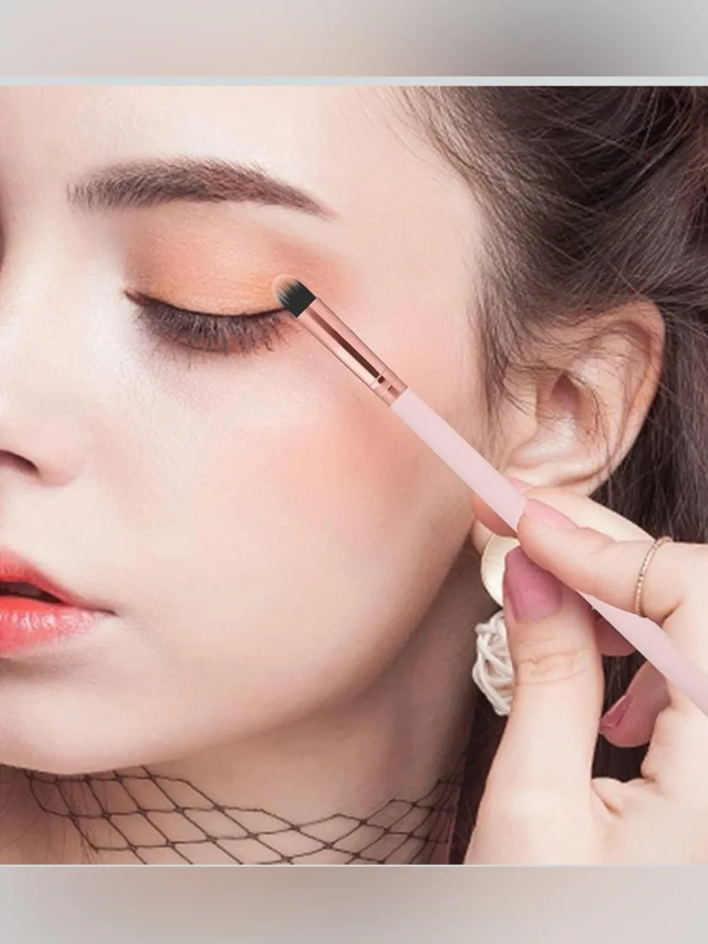 Perfection Pink and Rose Gold Professional Makeup Brush Set
